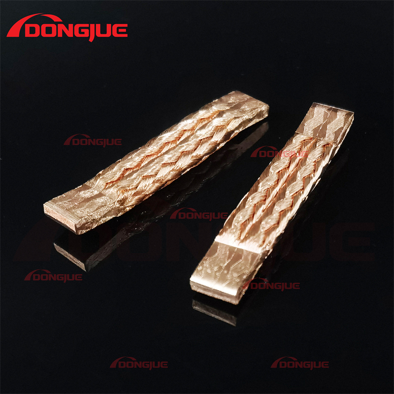 Bare Round Cutting Welded Flexible Copper Braided Wire