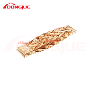 Bare Round Sintering Welded Flexible Copper Braided Cable